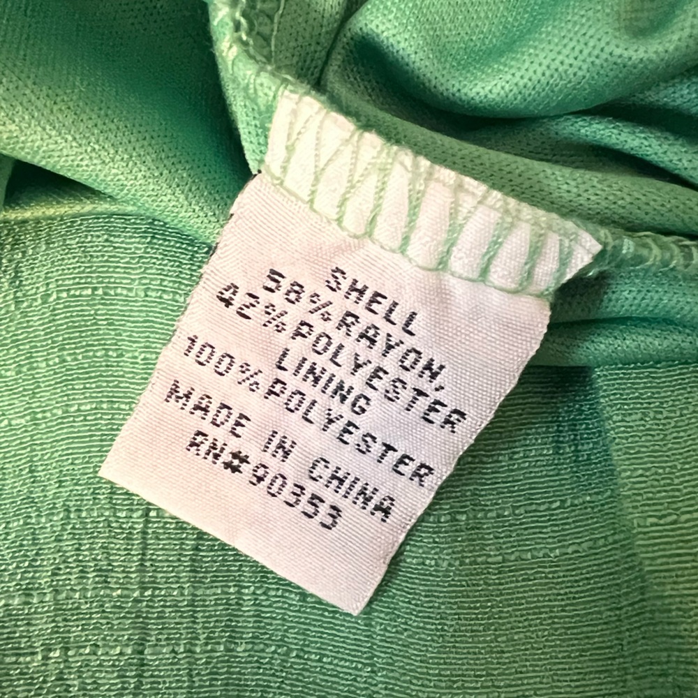 Kings Road‎ Green Ruffled Bohemian Cottagecore Women's M Dress - Picture 3 of 9